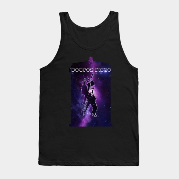 Doctor Disco Tank Top by Zefkiel